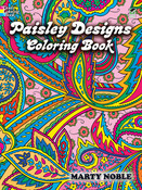 Paisley Designs Coloring Book - Dover Publications