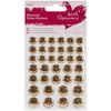 Gold - Papermania Shimmer Dome Bling Stickers 36/Pkg