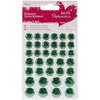 Green - Papermania Shimmer Dome Bling Stickers 36/Pkg