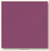 Purple Velvet Glimmer My Colors Cardstock - Photoplay