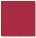 Red Cherry Canvas Textured My Colors Cardstock - Photoplay