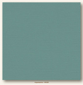 Aquamarine Canvas Textured My Colors Cardstock - Photoplay