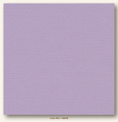 Lilac Mist Canvas Textured My Colors Cardstock - Photoplay