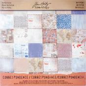 Correspondence Idea - Ology Paper Stash 12 x 12 Pad - Tim Holtz