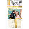 Hey Girl Alpha Words Foil Stickers - Pocket Pages - Me & My Big Ideas