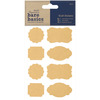Parenthesis - Papermania Bare Basics Kraft Stickers 32/Pkg