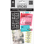 Love Yourself Paper Stickers - Pocket Pages - Me & My Big Ideas