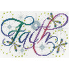 5"X7" 14 Count - Faith Counted Cross Stitch Kit