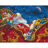 Gold Collection Santa's Midnight Ride Counted Cross Stitch K