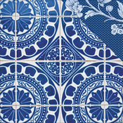Spanish Tiles - ColorWays Sapphire Double-Sided Cardstock 12"X12"