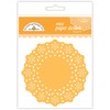 Tangerine Mini Paper Doilies - Doodlebug