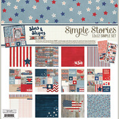Stars And Stripes Collection Kit - Simple Stories