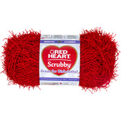 Cherry - Red Heart Scrubby Yarn