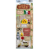 Paper House Cardstock Stickers 4.625"X13"-Italy