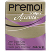 Yellow Gold Glitter - Premo Accents Sculpey Polymer Clay 2oz