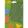 Makin's Clay Texture Sheets 7"X5.5" 4/Pkg - Set H (Coils, Connectors, Abstract A