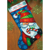 Sweet Santa Stocking Needlepoint Kit