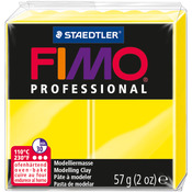 Fimo Professional Soft Polymer Clay 2oz - Lemon Yellow