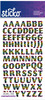Zebra Print Alphabet Stickers - Sticko Stickers