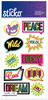 Neon Words Classic Stickers - Sticko Stickers
