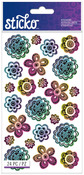 Doodle Flowers Classic Stickers - Sticko Stickers