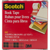 Scotch (R) Book Repair Tape-3"X15yd White