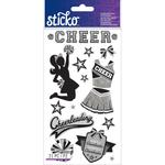Cheerleading Sticko Plus Stickers