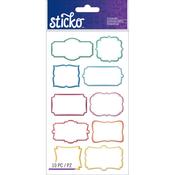 Colorful Label Sticko Stickers