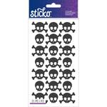 Black Skulls Classic Sticko Stickers