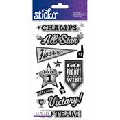Sports Words Classic Sticko Stickers