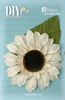 Ivory Burlap Giant Sunflower - DIY Paintables - Petaloo