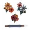 Tiny Tattered Florals By Tim Holtz - Thinlits Dies 15/Pkg - Sizzix