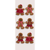 Gingerbread Men - Little B Mini Stickers