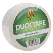 Winking White Colored Duck Tape