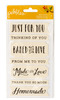 Just For You Harvest Flour Stack Fabric Stickers - Pebbles