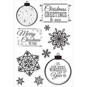 Silver Bells Clear Stamps - KaiserCraft 