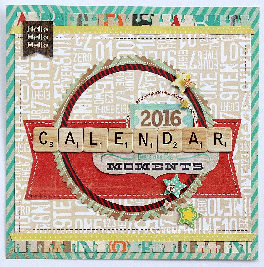 Basic Grey > Calendar Kits > Basic Grey 2016 8 x 8 Calendar Kit A