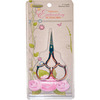 Copper - Heirloom Embroidery Scissors Leaf Handle 4"