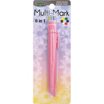 Pink - Multi-Mark 6 In 1 Water Soluable Marking Pencil