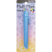 Blue - Multi-Mark 6 In 1 Water Soluable Marking Pencil