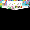 Jet Black - Oly Fun Multipurpose Craft Material 12"X12" 3/Pkg