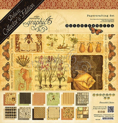 Graphic 45 Le' Romantique Deluxe Collector's Edition Papercrafting