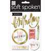Hooray Birthday - Soft Spoken Themed Embellishments