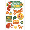 Crafty Like A Fox - Paper House 3D Stickers 4.5"X8.5"
