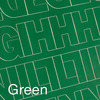 Green - Permanent Adhesive Vinyl Letters & Numbers 1" 183/Pkg