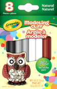 Natural - Crayola Modeling Clay Assortment 8/Pkg