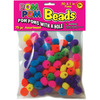 Assorted - Pom-Pom Beads .5" & 1" 75/Pkg