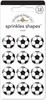 Soccer Sprinkle Shapes - Doodlebug 