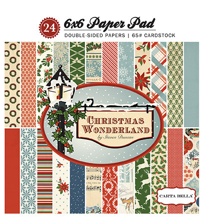 Carta Bella Paper - Letters To Santa Collection - 6 x 6 Paper Pad