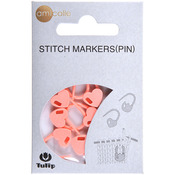 Heart/Pink - Tulip Stitch Markers 7/Pkg